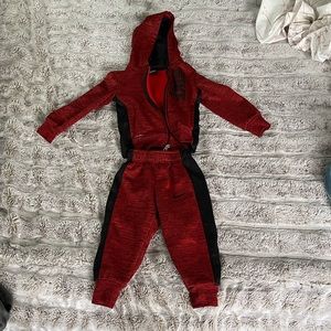 Nike toddler boy track suit